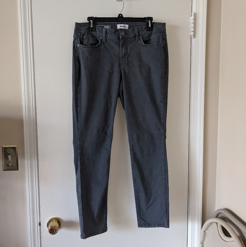 Sonoma skinny jeans grey